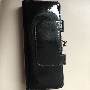 Hobo international black wallet